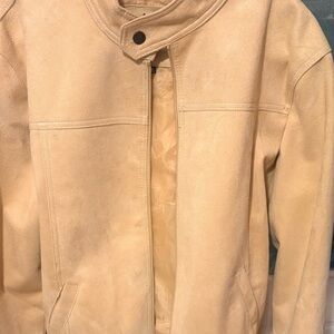 Armani Collezioni Cream Suede Mens Jacket!
